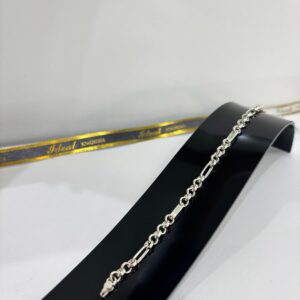 PULSEIRA MASCULINA 3X1 PORTUGUESA PRATA 925K - 240399100/19