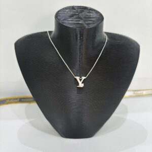 CORRENTE VENEZIANA + PINGENTE LETRA "Y'' PRATA 925K - 85304