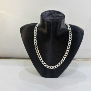 CORRENTE MASCULINA GRUMET PRATA 925K - 88787