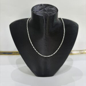CORRENTE MASCULINA CARTIE TIJOLINHO PRATA 925K - 94092