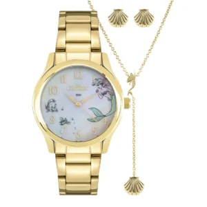 RELOGIO FEMININO CONDOR  KIT DISNEY - CO2035NOA/K4K